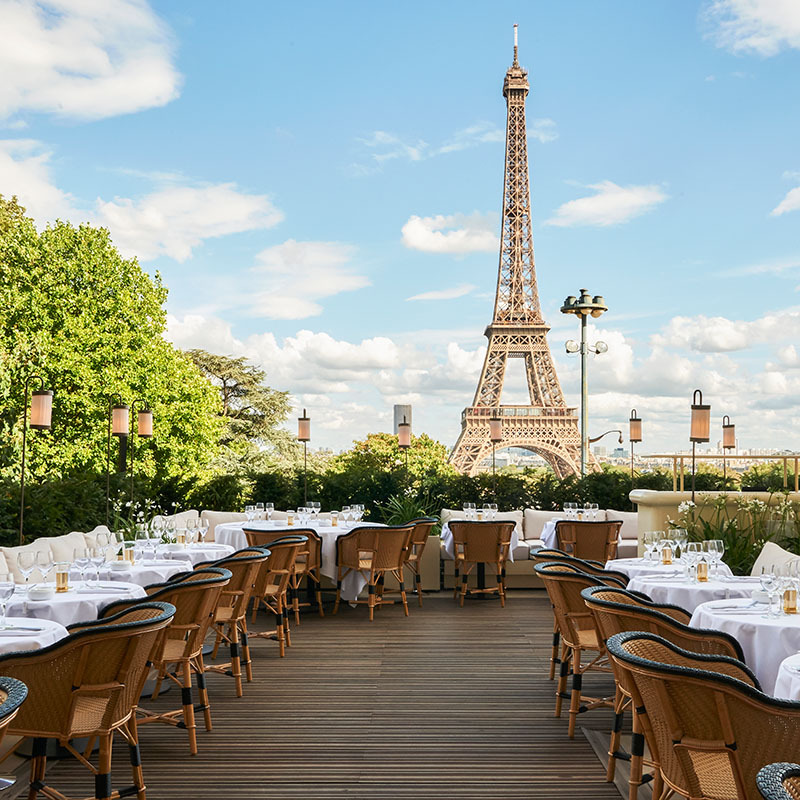 Right outside the restaurant inside the Paris Hotel - Picture of